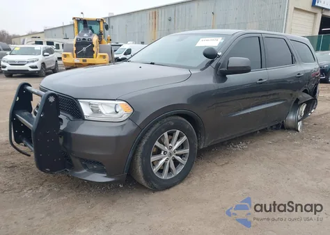 2020 Dodge Durango Pursuit Awd z USA, uszkodzony, nr VIN 1C4SDJFT3LC442312